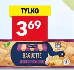 bagietka z masłem czosnkowym