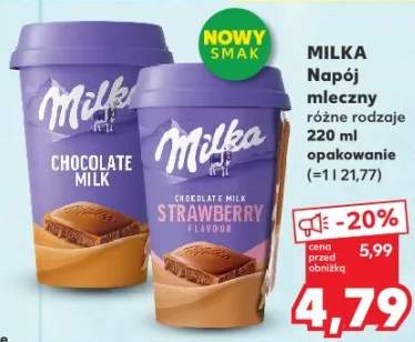 napój mleczny