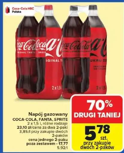 napój gazowany