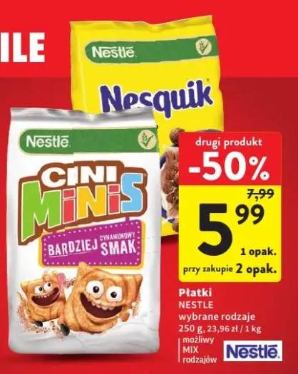 płatki śniadaniowe