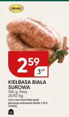Kiełbasa biała surowa