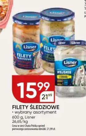 Filety śledziowe