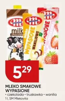 Mleko smakowe wypasione czekolada, truskawka, wanilia