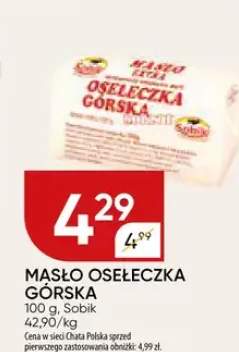 Masło Osełeczka Górska