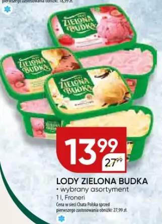 Lody Zielona Budka Froneri
