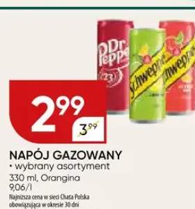 Napój gazowany wybrany asortyment