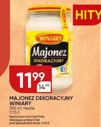 Majonez dekoracyjny WINIARY