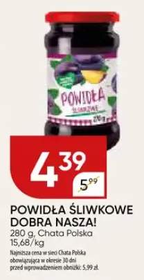 Powidła śliwkowe DOBRA NASZA!