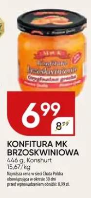 Konfitura MK brzoskwiniowa