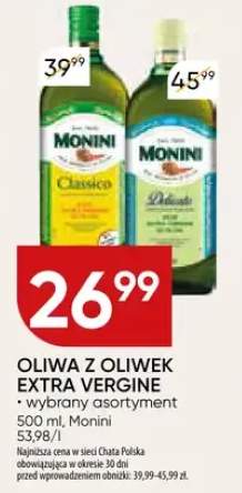 Oliwa z oliwek extra vergine wybrany asortyment