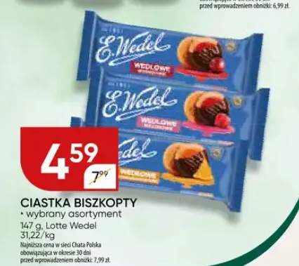 Ciastka Biskkopty E. Wedel