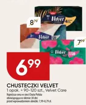Chusteczki Velvet