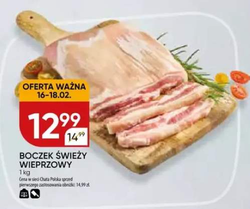 Boczek świeży wieprzowy
