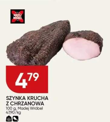 Szynka krucha z chrzanem