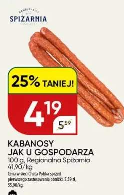Kabanosy jak u gospodarza
