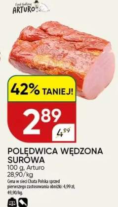 Polędwica wędzona surowa