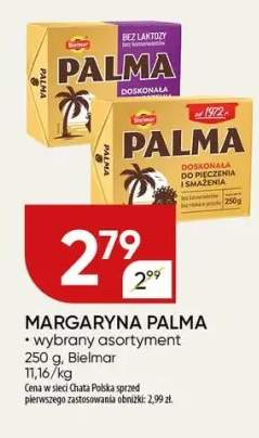 Margaryna palma wybrany asortyment