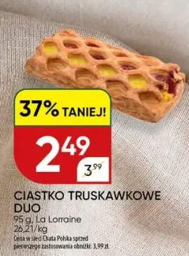 Ciastko truskawkowe duo