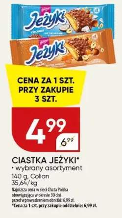 Ciastka jeżyki