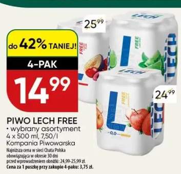 Piwo free 4-pak