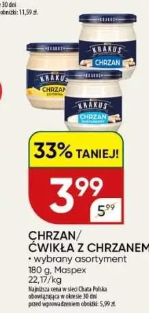 Chrzan/ćwikła z chrzanem