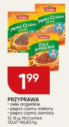 Przyprawa ziele angielskie/pieprz czarny mielony/pieprz czarny ziarnisty