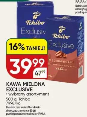 Kawa mielona Exclusive wybrany asortyment