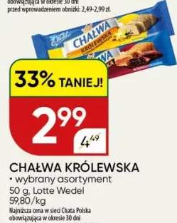 Chałwa królewska wybrany asortyment