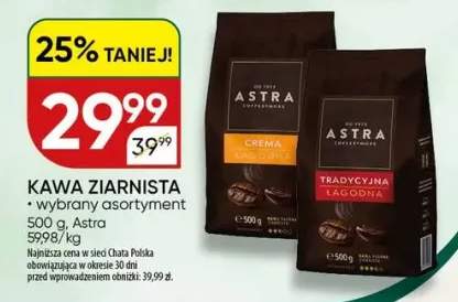 Kawa ziarnista wybrany asortyment