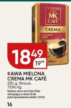 Kawa mielona Crema
