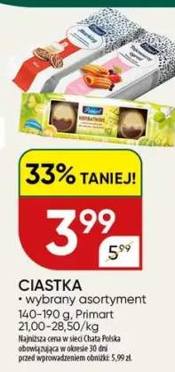 Ciastka wybrany asortyment