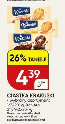 Ciastka Krakuski wybrany asortyment