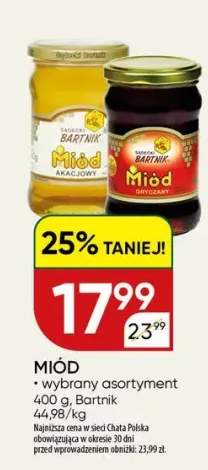 Miód wybrany asortyment