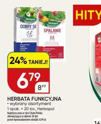 Herbata funkcyjna wybrany asortyment