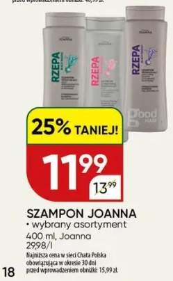 Szampon Joanna wybrany asortyment
