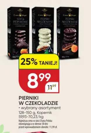 Pierniki w czekoladzie
