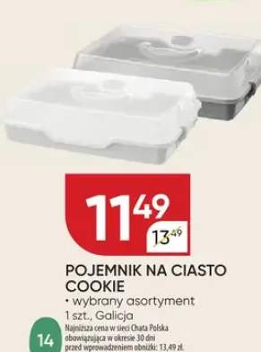 Pojemnik na ciasto Cookie