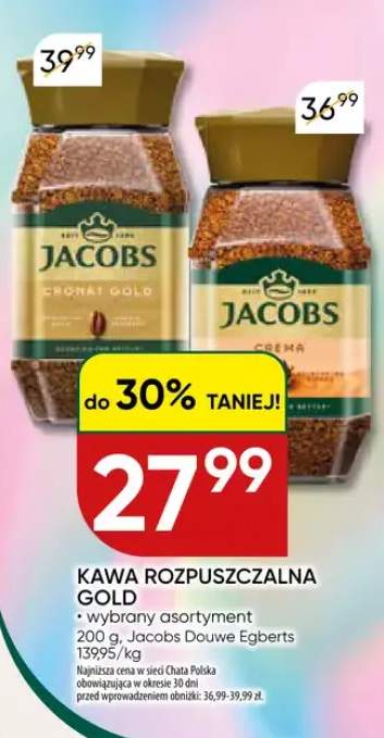 Kawa rozpuszczalna Gold Crema