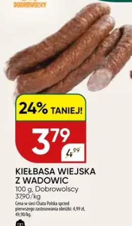 Kiełbasa wiejska z Wadowic