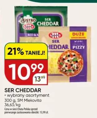 Ser cheddar wybrany asortyment