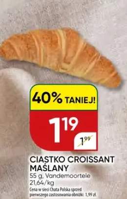 Ciastko croissant maślany