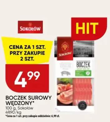 Boczek surowy wędzony