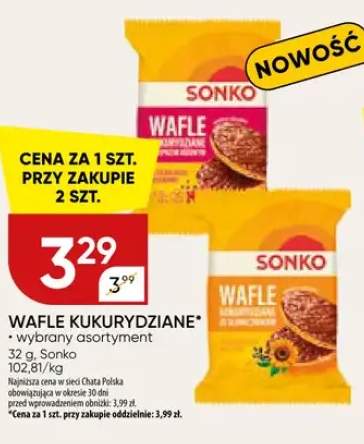 Wafle kukurydziane