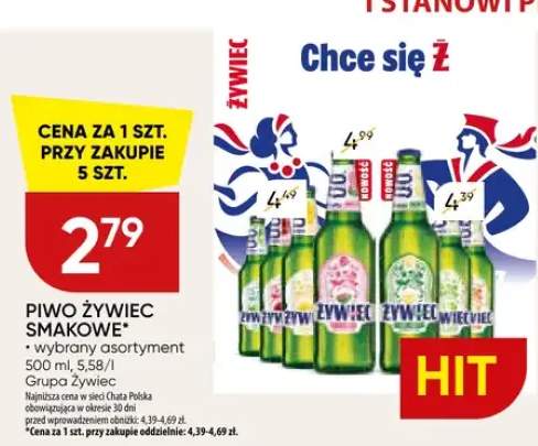 Piwo Żywiec smakowe