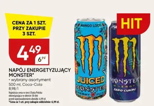 Napój energetyzujący
