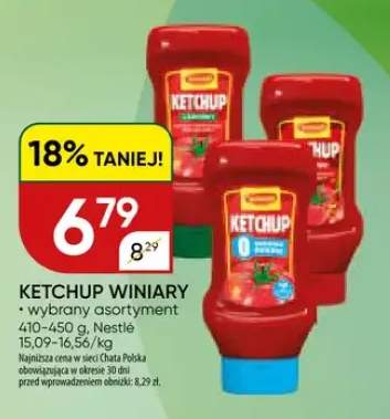 Ketchup Winiary wybrany asortyment