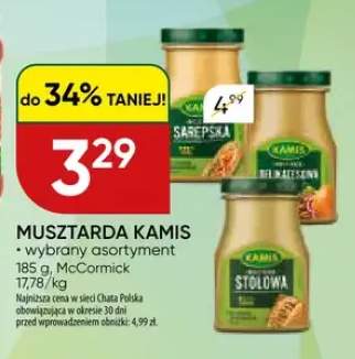 Musztarda Kamis wybrany asortyment