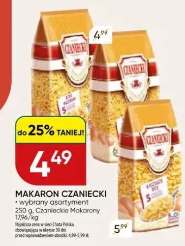 Makaron czaniecki