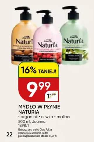 Mydło w płynie argan/oliwka/malina