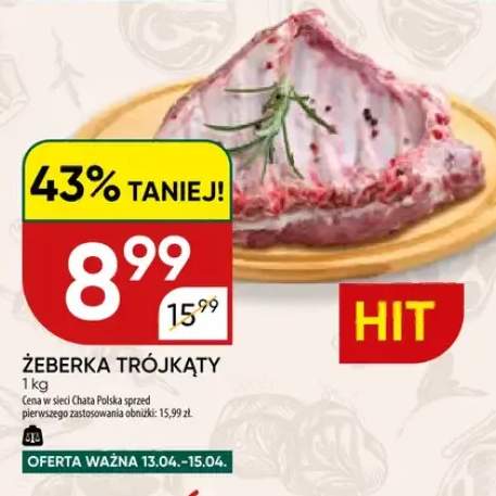 Żeberka trójkąty